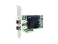Emulex LPe35002 - Vært bus adapter - PCIe lavprofil - 32Gb Fibre Channel x 2 - med Overtag garantien af Dell-systemet ELLER et års hardware-garanti 406-BBTF