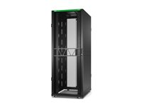 APC NetShelter SX Gen 2 - Rack kabinet - 1991 H x 750W x 1070D mm, med Sides - gulvstående - sort - 42U - 19" - TAA-kompatibel AR3150B2