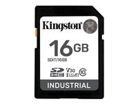 Kingston Industrial - Flashhukommelseskort - 16 GB - A1 / Video Class V30 / UHS-I U3 / Class10 - microSDHC UHS-I SDIT/16GB