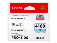 Canon PFI-4100 PC - 80 ml - fotocyan - original - hængekasse - blækbeholder - for imagePROGRAF PRO-1100 6781C001