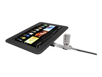 Compulocks Blade Universal Lock Slot Adapter with Combination lock - Sikkerhedspakke for system - sølv BLD01CL
