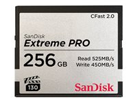 SanDisk Extreme Pro - Flashhukommelseskort - 256 GB - CFast 2.0 SDCFSP-256G-G46D