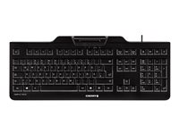 CHERRY KC 1000 SC - Tastatur - USB - Nordisk - sort JK-A0100PN-2