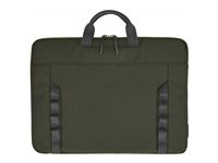 HP Laptop Sleeve - Hylster til notebook - 14.1" - grå, grøn 9J499AA