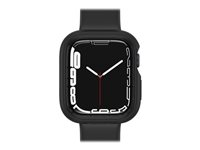 OtterBox EXO EDGE - Støddæmper til smart watch - polykarbonat, TPE - sort 77-87551