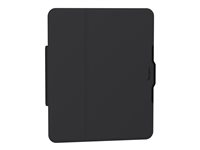 Targus VersaVu - Flipomslag til tablet - plastik - klar, sort - for Apple 13-inch iPad Pro M4 Wi-Fi, M4 Wi-Fi + Cellular THZ982GL