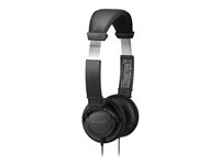 Kensington USB Hi-Fi Headphones - Hovedtelefoner med mik. - på øret - kablet - USB K33065WW