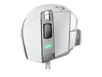 Logitech G G502 X - Mus - optisk - kablet - USB - hvid 910-006147
