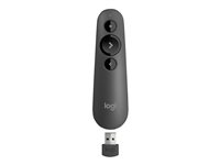 Logitech R500s - Fjernbetjening til præsentation - 3 knapper - grafit 910-005843
