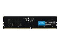 Crucial - DDR5 - modul - 8 GB - DIMM 288-PIN - 2400 MHz / PC5-38400 - CL40 - 1.1 V - ikke bufferet - ikke-ECC CT8G48C40U5
