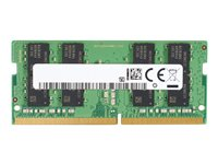 HP - DDR4 - modul - 4 GB - SO DIMM 260-PIN - 3200 MHz / PC4-25600 - 1.2 V - ikke bufferet - ikke-ECC - for Elite Slice G2 (SODIMM); EliteDesk 705 G5 (SODIMM); EliteOne 800 G5 , 800 G6, 800 G8; ProDesk 400 G5 (SODIMM), 400 G6 (SODIMM), 600 G5 (SODIMM), 600 G6 (SODIMM); ProOne 400 G6, 440 G6, 600 G6 13L79AA