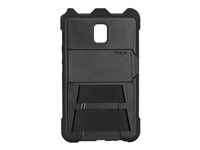 Targus Field-Ready - Bagsidecover til tablet - termoplastisk polyuretan (TPU), polykarbonat - sort - for Samsung Galaxy Tab Active3, Tab Active5 THD965GLZ