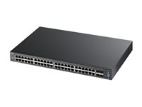Zyxel XGS2210-52 - Switch - Administreret - 48 x 10/100/1000 + 4 x 10 Gigabit SFP+ - monterbar på stativ XGS2210-52-EU0101F