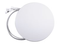 Cisco Meraki - Antenne - panel - Wi-Fi - 2.9 dBi, 3,7 dBi (til 5 GHz) - omni-directional - kan monteres i loftet, stangmontering, Til montering på væg - for Cisco Meraki MR42E MA-ANT-3-D5