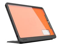 Gear4 D3O Battersea - Bagsidecover til tablet - D3O - sort - 10.2" - for Apple 10.2-inch iPad (7. generation) 702004675