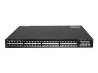 Cisco Catalyst 3650-48PD-S - Switch - L3 - Administreret - 48 x 10/100/1000 (PoE+) + 2 x 10 Gigabit SFP+ - desktop, monterbar på stativ - PoE+ (390 W) WS-C3650-48PD-S