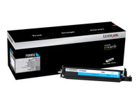 Lexmark 700D2 - Cyan - original - developer-kit LCCP - for Lexmark C2132, CS310, CS317, CS417, CS517, CX317, CX410, CX417, CX510, CX517, XC2130 70C0D20