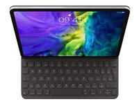 Apple Smart - Tastatur og folio-kasse - Apple Smart connector - QWERTY - Internationalt engelsk - for 10.9-inch iPad Air (4th generation, 5th generation); 11-inch iPad Pro (1st generation, 2nd generation, 3rd generation) MXNK2Z/A