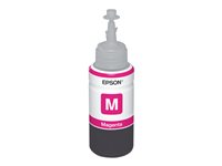 Epson T6643 - 70 ml - magenta - original - blækrefill - for EcoTank ET-14000, ET-16500, ET-2500, ET-2550, ET-2600, ET-2650, ET-3600, ET-4500, ET-4550 C13T664340