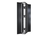 APC Cable Management - Kabeladministrationspakke for rack - sort - for P/N: NBWL0355A, SMC15002U-BR, SMT3000I2U-BR, SMX2000LVNCUS, SMX3000HV-BR, SMX3000LV2U-BR AR8675