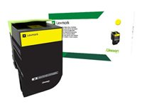 Lexmark 802HY - Højtydende - gul - original - tonerpatron LCCP, LRP - for Lexmark CX410de, CX410dte, CX410e, CX510de, CX510dhe, CX510dthe 80C2HY0