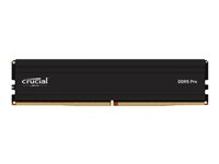 Crucial - DDR5 - modul - 48 GB - DIMM 288-PIN - 5600 MHz / PC5-44800 - CL46 - 1.1 V - ikke bufferet - on-die ECC - sort CP48G56C46U5T