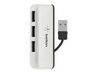 Belkin Travel - Hub - 4 x USB 2.0 - desktop F4U021BT