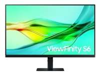 Samsung ViewFinity S6 S32D604UEU - S60UD Series - LED-skærm - QHD - 32" - HDR LS32D604UEUXXE