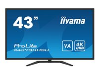 iiyama ProLite X4373UHSU-B1 - LED-skærm - 4K - 43" - HDR X4373UHSU-B1