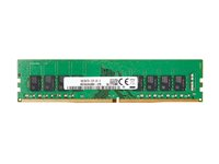 HP - DDR4 - modul - 8 GB - DIMM 288-PIN - 3200 MHz / PC4-25600 - 1.2 V - ikke bufferet - ikke-ECC - for HP 280 G4, 280 G5, 290 G3, 290 G4; Desktop 280 Pro G5, Pro 300 G6; EliteDesk 705 G5 (DIMM), 800 G6 (DIMM), 800 G8 (DIMM); 805 G8 (DIMM); Pro 400 G9; ProDesk 400 G6 (DIMM), 405 G6 (DIMM), 400 G7 (DIMM), 600 G5 (DIMM), 600 G6 (DIMM); Workstation Z1 G8, Z1 G8 Entry 13L76AA