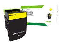 Lexmark 702XYE - Særlig høj ydelse - gul - original - tonerpatron Lexmark Corporate - for Lexmark CS510de, CS510dte 70C2XYE