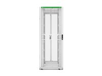 APC NetShelter SX Gen 2 - Rack kabinet - 1991 H x 750W x 1200D mm, med Sides - gulvstående - hvid - 42U - 19" AR3350W2