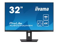iiyama ProLite XUB3293UHSN-B5 - LED-skærm - 4K - 31.5" XUB3293UHSN-B5