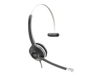 Cisco 531 Wired Single - Headset - på øret - kabling - for Cisco DX70, DX70 - MSRP, DX80, DX80 (No Radio); IP Phone 8851, 8861, 8865, 8865NR CP-HS-W-531-USBA=