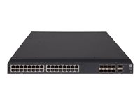 HPE FlexFabric 5700-32XGT-8XG-2QSFP+ - Switch - L3 - Administreret - 32 x 10GBase-T + 8 x 10 Gigabit Ethernet SFP+ / 1 Gigabit Ethernet SFP+ + 2 x 40 Gigabit QSFP+ (uplink) - monterbar på stativ - remarketed JG898AR