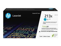 HP 213X - Højtydende - cyan - original - LaserJet - tonerpatron (W2131X) - for Color LaserJet Enterprise 6700, MFP 5800, MFP 6800; LaserJet Enterprise Flow MFP 6800 W2131X
