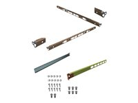 NVIDIA Telescopic - Kit til rack med spor - for Mellanox SN3800; Spectrum MSN3700; Spectrum-2 MSN3700C 930-9BRKT-00JJ-000