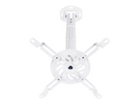 Multibrackets M Universal Projector Ceilingmount I - Monteringssæt (vippe loft montering) - for projektor - hvid - loftsmonterbar 7350022730311