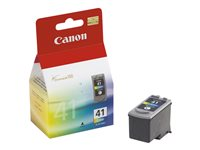 Canon CL-41 - 12 ml - Højtydende - farve (cyan, magenta, gul) - original - blækpatron - for PIXMA iP1800, iP1900, iP2500, iP2600, MP140, MP190, MP210, MP220, MP470, MX300, MX310 0617B001
