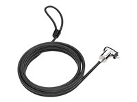 Compulocks T-bar Security Keyed Cable Lock - Sikkerhedskabelslås - 1.83 m - for Compulocks BrandMe VESA Brandable Floor Stand For Tablets White, iPad 10, Space Rise CL15