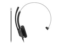 Cisco Headset 321 - Headset - på øret - kablet - RJ-9 - carbon-sort HS-W-321-C-RJ9