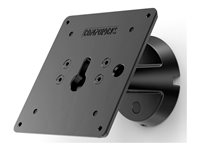 Compulocks VESA Tilting Wall Mount - Monteringssæt (buemontering) - vipning - aluminium - sort - vægmonterbar, overflademonterbar 505B