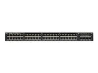 Cisco Catalyst 3650-48PS-L - Switch - Administreret - 48 x 10/100/1000 (PoE+) + 4 x SFP - desktop, monterbar på stativ - PoE+ (390 W) WS-C3650-48PS-L