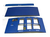 APC Rack PDU label kit - Etiketter - blå (pakke med 10) - for P/N: AP8481, AP8830J, AP8832J, AP8833J, AP8863, AP8930J, AP8931, AP8932, AP8966, AP8967 AP8000BLU