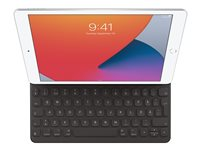 Apple Smart - Tastatur og folio-kasse - Apple Smart connector - QWERTY - Internationalt engelsk - for 10.2-inch iPad (7th generation, 8th generation, 9th generation); 10.5-inch iPad Air (3rd generation); 10.5-inch iPad Pro MX3L2Z/A