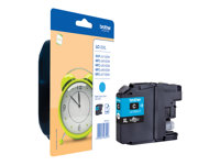 Brother LC12EC - XL Capacity - cyan - original - blækpatron - for Brother MFC-J6925DW LC12EC