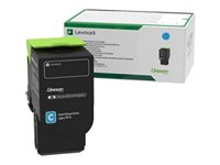 Lexmark - Høj kapacitet - cyan - original - tonerpatron LCCP, LRP - for Lexmark C2325dw, C2425dw, C2535dw, MC2325adw, MC2425adw, MC2535adwe, MC2640adwe C232HC0
