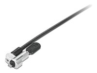 Kensington NanoSaver - Sikkerhedskabelslås - sort - 1.8 m 4XE1L51710