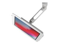 Compulocks iPad 10.2" Space Enclosure Swing Wall Mount - Indelukke - Anti-Theft - for tablet - låsbar - højglansaluminium - hvid - skærmstørrelse: 10.2" - vægmonterbar, overflademonterbar, på disk - for Apple 10.2-inch iPad (7. generation, 8. generation, 9. generation) 827W102IPDSW