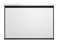 Multibrackets M Manual Self-lock Projection Screen Deluxe - Projektionsskærm - monterbar i loftet, vægmonterbar - 108" (274 cm) - 16:10 - Matte White - hvid 7350022735682
